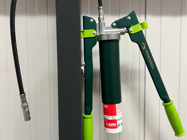 Handhefboom vetspuit met magneet